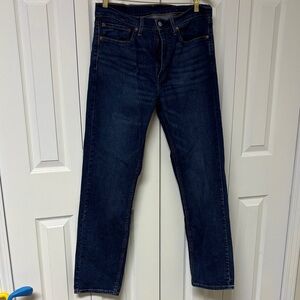 Levi's Dark Blue Straight Men's Jeans